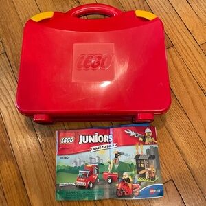 Lego Juniors City 10740 Fire Patrol Suitcase